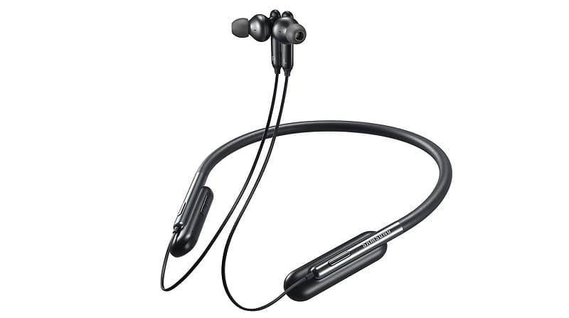 Os 10 melhores fones de ouvido Bluetooth com bateria para o dia todo Samsung Level U Flex oferece bateria com 10 horas de uso contínuo.