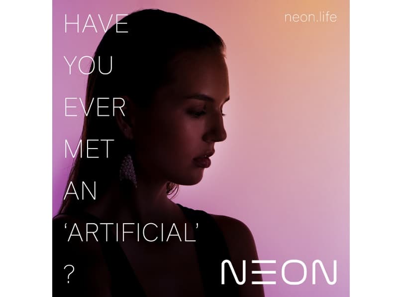 Teaser da nova assistente virtual da Samsung, a Neon.