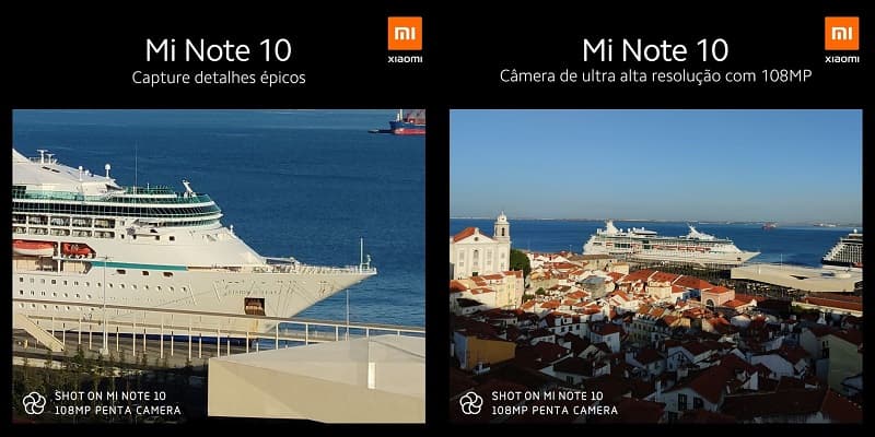 Mi Note 10: Xiaomi inicia divulgação do smartphone no Brasil Demonstrativo de fotos capturadas com o Mi Note 10.