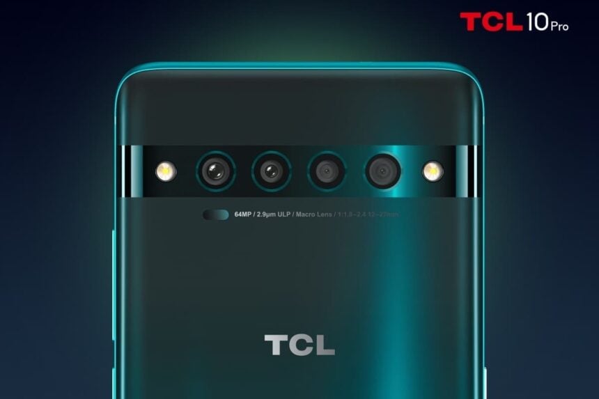 TCL 10 Pro verde.