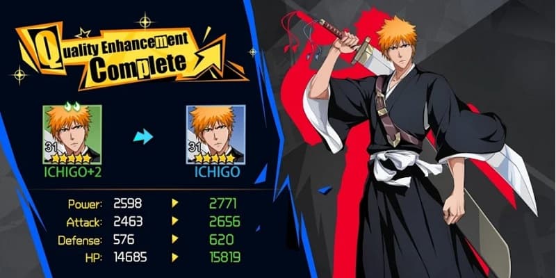 Captura de tela do game Bleach: Immortal Soul