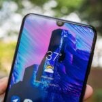 Galaxy M40 foto da parte frontal.