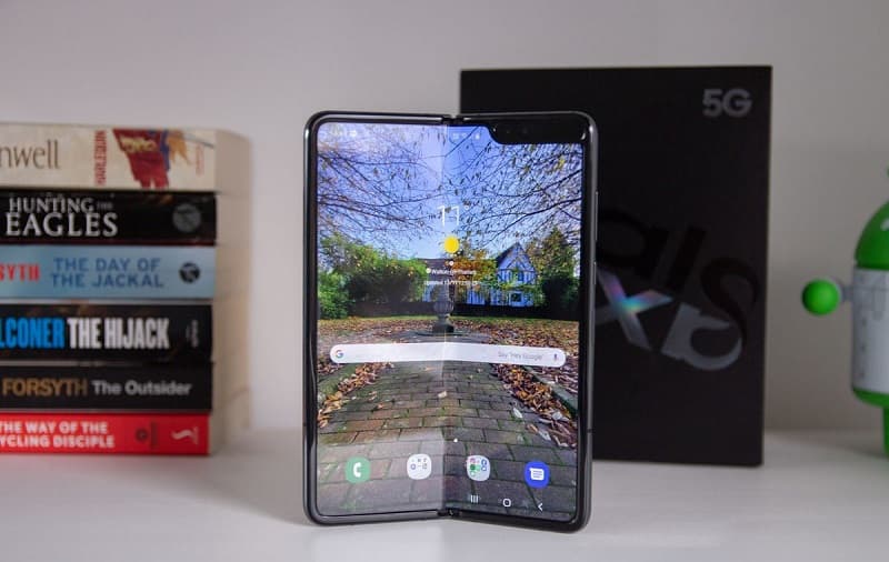 Galaxy Fold aberto.