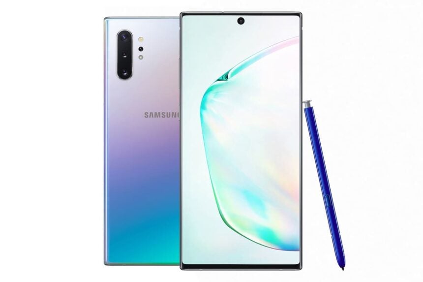 galaxy note 10 atualizacao android 10