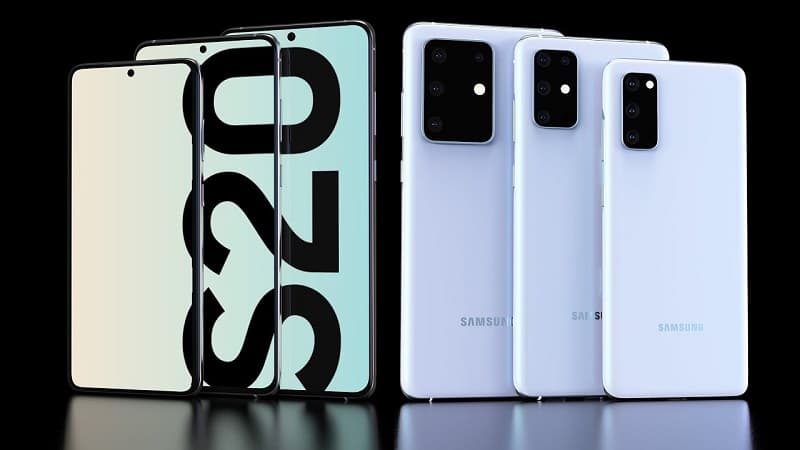 Galaxy S20 Ultra pode chegar com 16 GB de RAM e slot para cartão SD Imagem não oficial dos novos Samsung Galaxy S20 Ultra, S20 e S20 Plus.