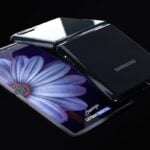 Samsung Galaxy Z Flip conceito.