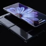 Samsung Galaxy Z Flip renderização não oficial.