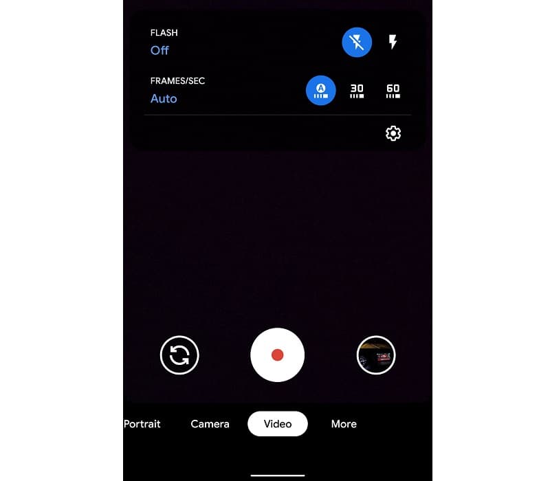 Google Camera: Versão 7.3 traz modo Não Perturbe e vídeos à 24 fps Captura de tela dos modos de gravação do Google Camera.