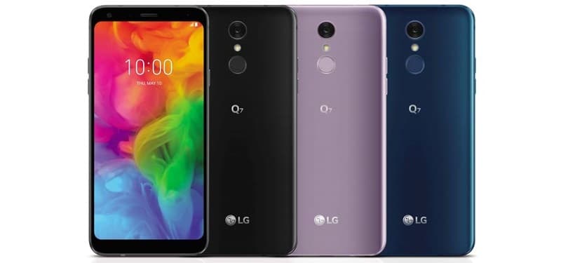 LG Q7 começa a receber atualização para o Android 9 Pie LG Q7 cores.