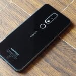 Nokia 6.1 Plus preto.