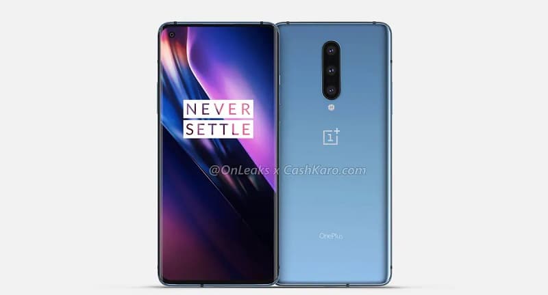 OnePlus 8 com 5G será lançado nos EUA através da operadora Verizon Renderização não oficial do OnePlus 8.