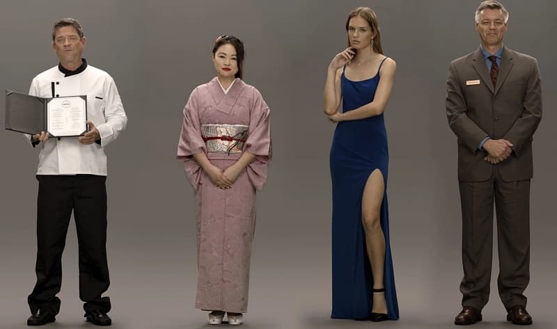 CES 2020: Samsung apresenta Neon, seu projeto de "Humano Artificial" Exemplos de avatares Neon.