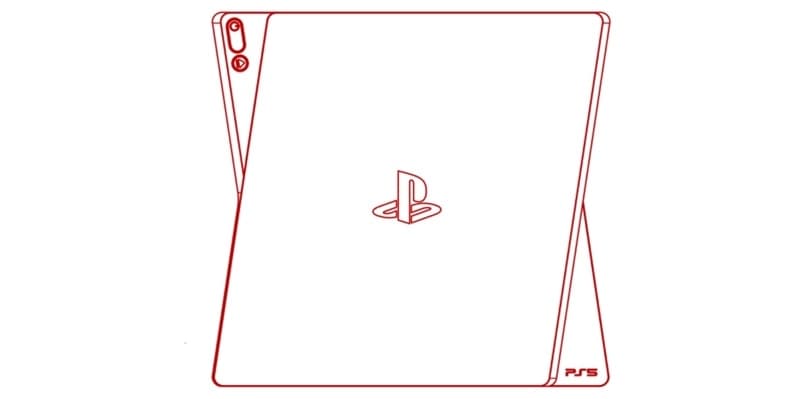 Suposto design final do Sony PlayStation 5.