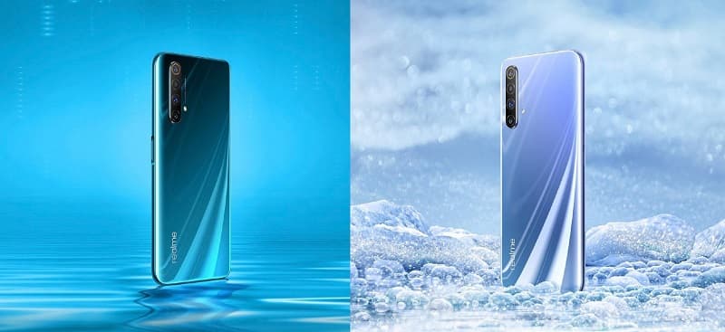 Realme X50 5G é lançado com Snapdragon 765G e três variantes de RAM Realme X50 5G cores.