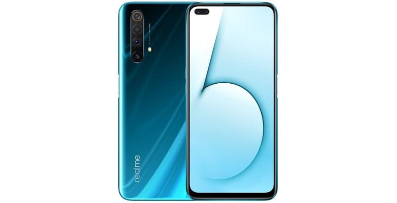 Realme X50 5G é lançado com Snapdragon 765G e três variantes de RAM Realme X50 5G azul.