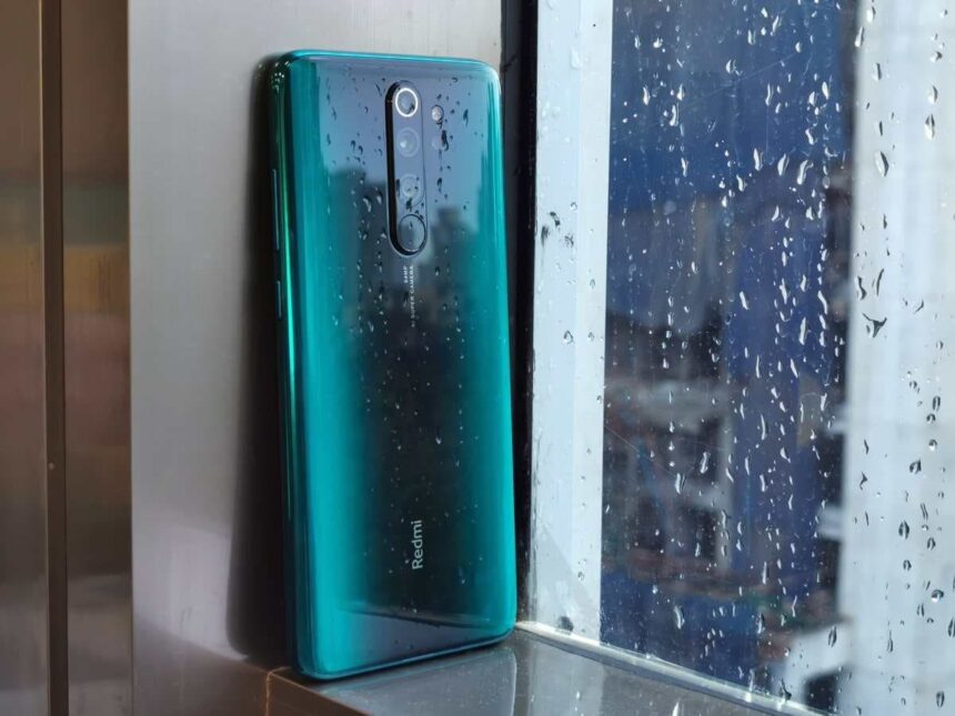 Redmi Note 8 Pro verde.