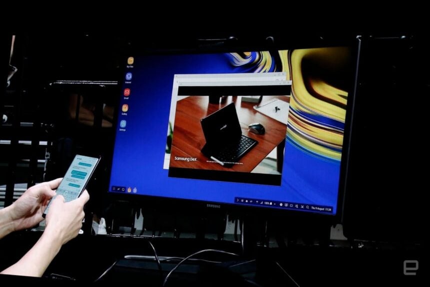 samsung dex galaxy s9 note 9