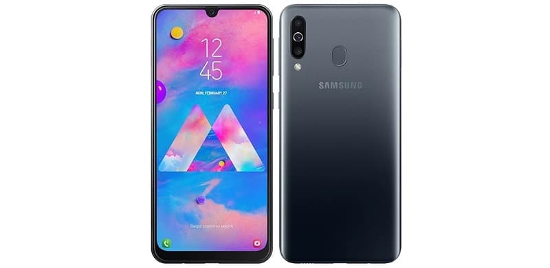 Galaxy M20 e M30 são atualizados para o Android 10 no Brasil Samsung Galaxy M30 preto. Aparelho recebeu o Android 10 no Brasil.