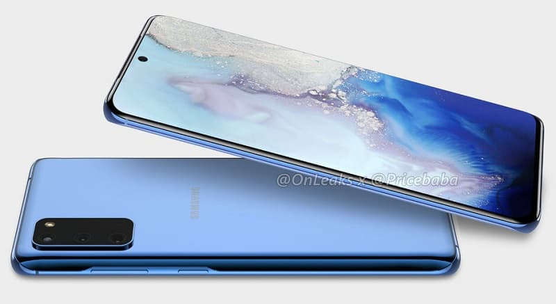 Galaxy S20 Ultra: Nova variante é listada em vazamento de capas oficiais Galaxy S20 renderização não oficial.