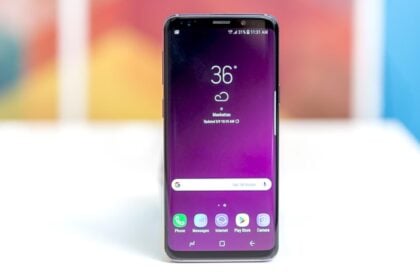 Samsung Galaxy S9.