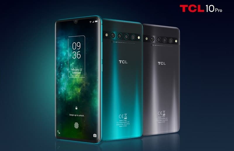 TCL 10 Pro, 10L e 10 5G são anunciados durante a CES 2020 TCL 10 Pro cores.