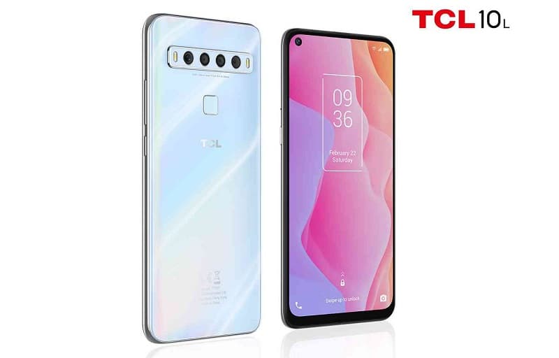 TCL 10 Pro, 10L e 10 5G são anunciados durante a CES 2020 TCL 10L branco.