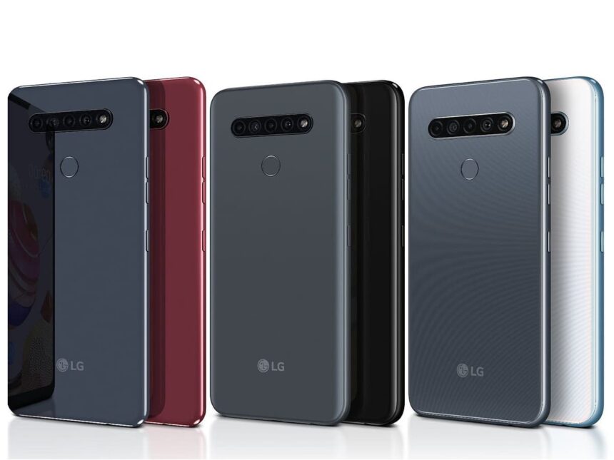 Linha LG K 2020.