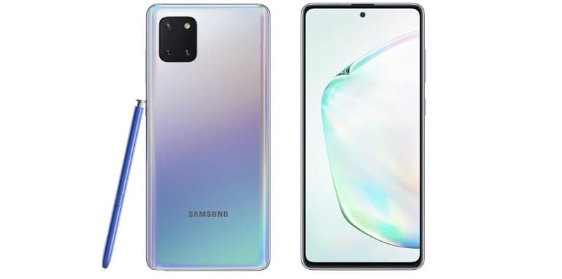 Galaxy S10 Lite e Note 10 Lite são lançados oficialmente no Brasil Galaxy Note 10 Lite com S Pen.