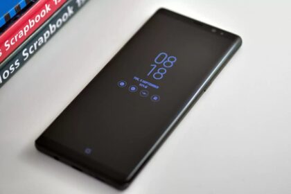 Galaxy Note 8 preto.