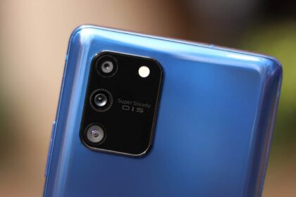 Traseira do Galaxy S10 Lite