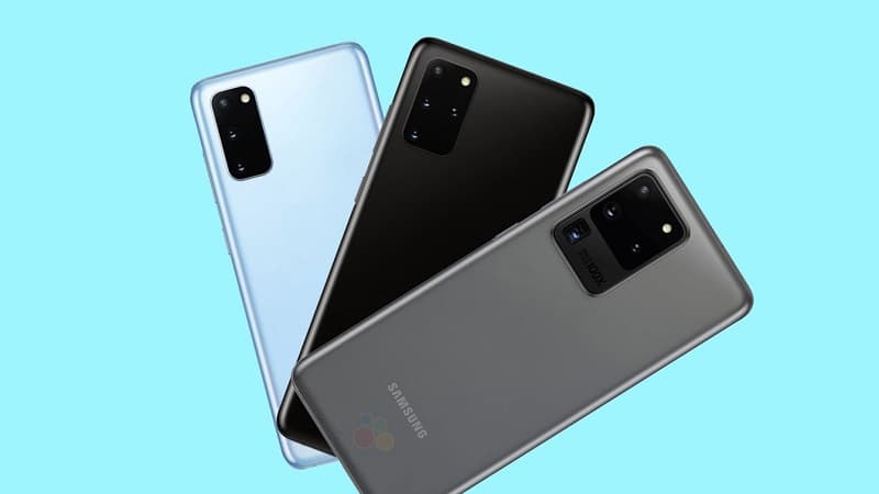 Galaxy S20 e S20 Plus: Capacidade de bateria é confirmada pela Anatel Renderização não oficial da linha Galaxy S20.