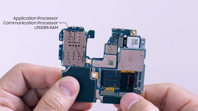 Samsung desmonta Galaxy S20 e mostra parte interna do smartphone galaxy s20 memoria ram