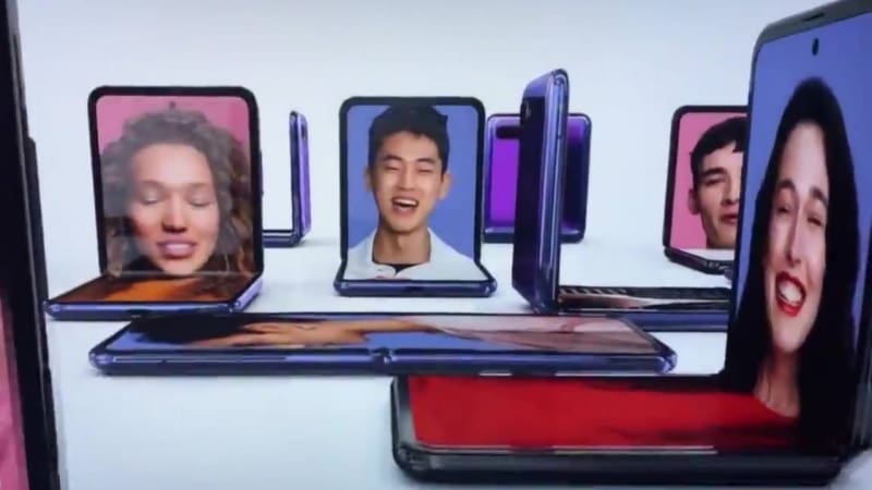 Galaxy Z Flip - Teaser é exibido durante a cerimônia do Oscar 2020 galaxy z flip oscar 2020
