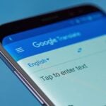 Google Tradutor aplicativo Android.