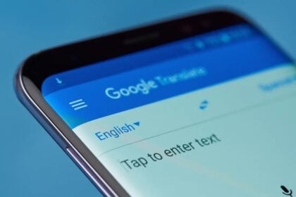 Google Tradutor aplicativo Android.