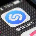 Ícone do app Shazam.