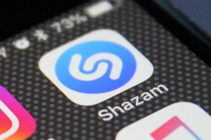 Ícone do app Shazam.