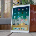 Apple iPad Pro branco.