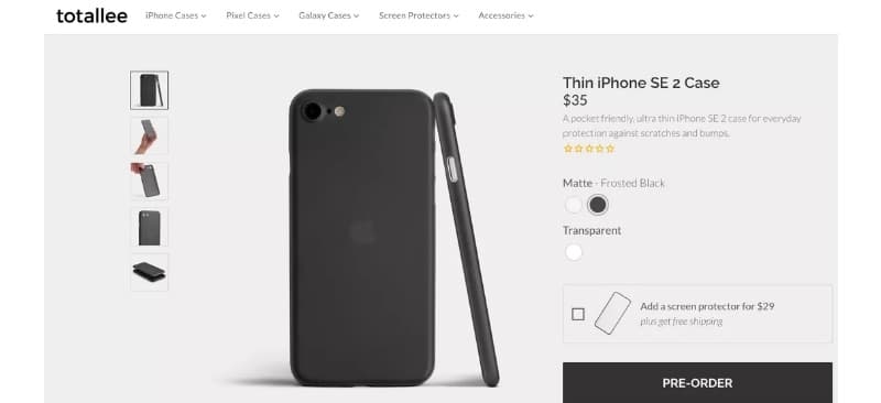 iPhone 9 tem suposto design revelado em vazamento Case do iPhone 9 ou iPhone SE 2.