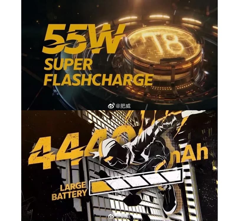 iQOO 3 5G tem design e capacidade de bateria confirmados em teasers iQOO 3 teaser sobre bateria e carregamento.