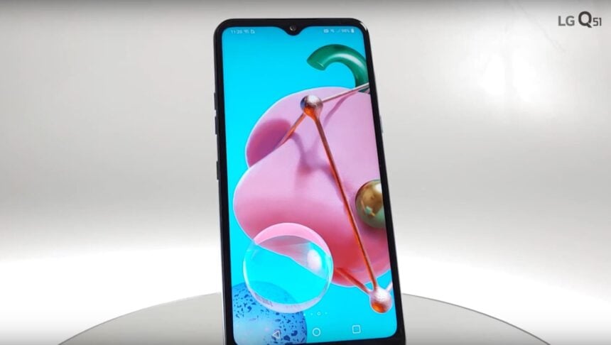 LG Q51 lançamento.
