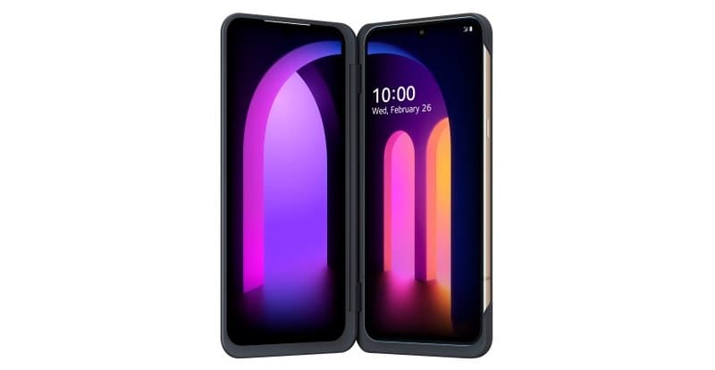 LG V60 ThinQ 5G: Flagship é anunciado com duas telas e 8 GB de RAM V60 ThinQ com duas telas.