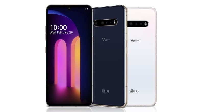 LG V60 ThinQ 5G: Flagship é anunciado com duas telas e 8 GB de RAM LG V60 ThinQ 5G nas cores preto e branco.