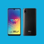 LG W10 Alpha na cor preta.