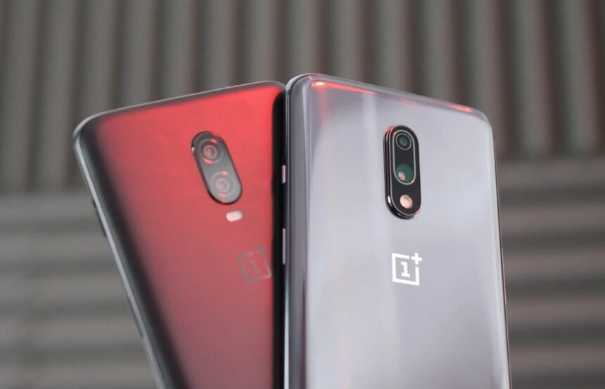 OnePlus 7 nova atualização beta.