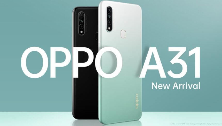 Oppo A31 lançamento Indonésia.