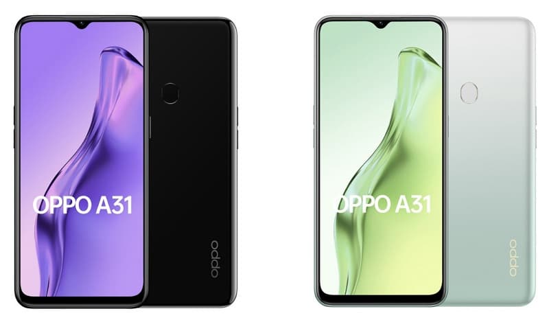 Oppo A31 cores.