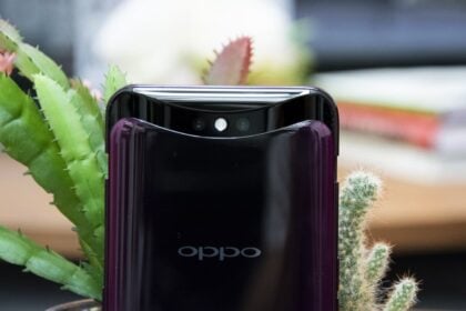 Oppo Find X, traseira.