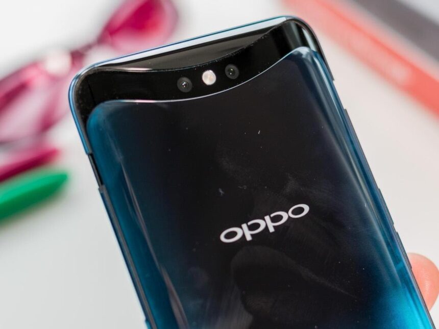 Oppo Find X traseira.