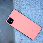 Pixel 4 rosa.